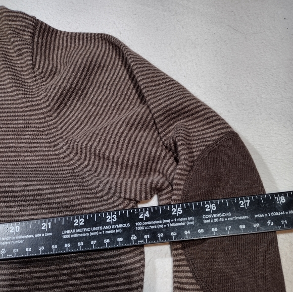 Mossimo Dutti Vintage V-Neck Cotton Cashmere  Sweater L - Picture 7 of 16